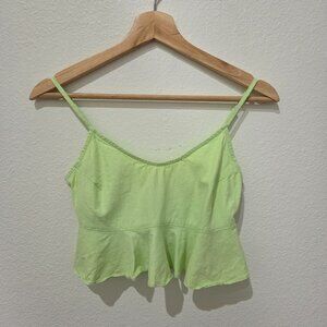 Urban Outfitters peplum crop top